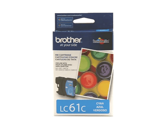 Brother LC61 Original Cyan Ink Cartridge