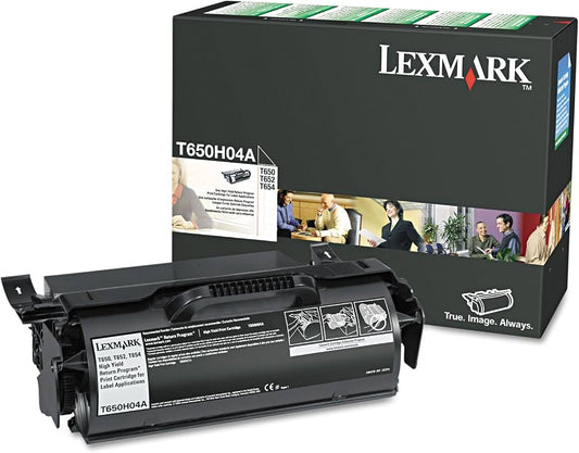 Lexmark T650H04A Original Black Toner Cartridge High Yield