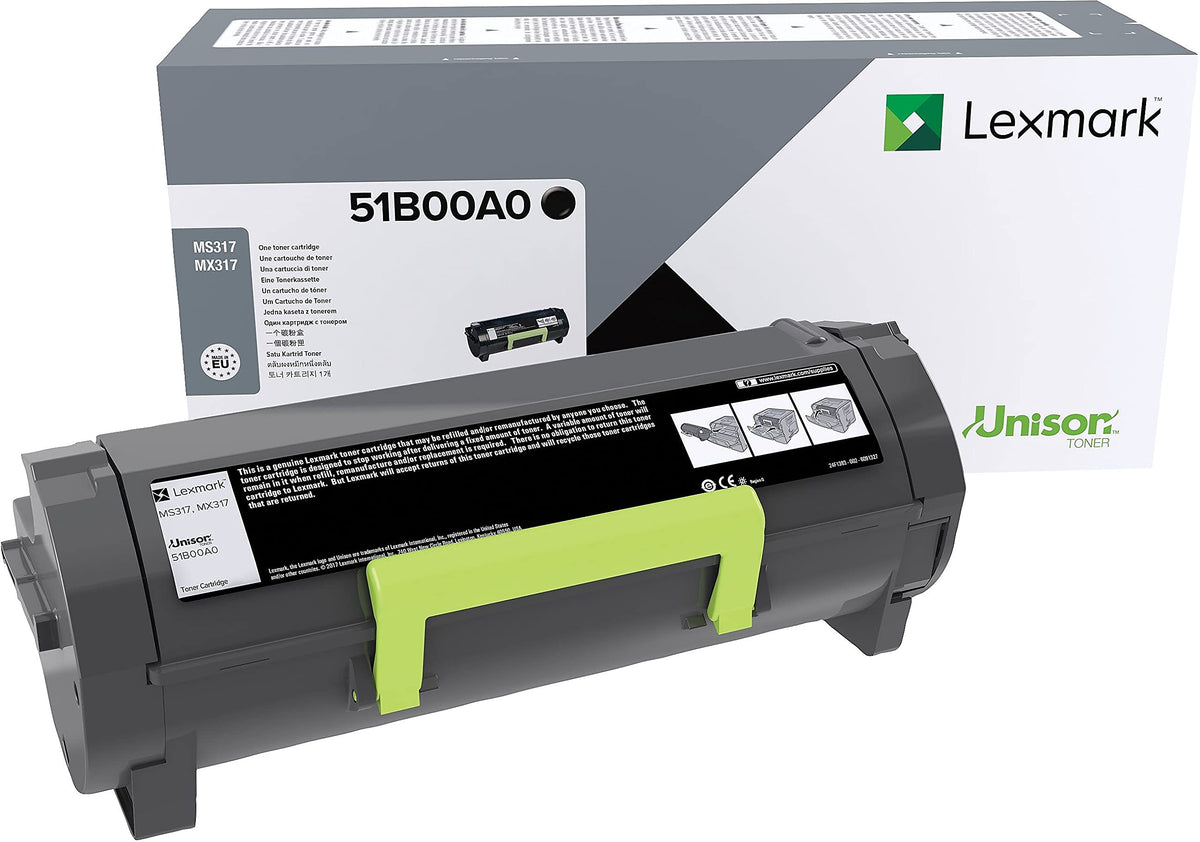 Lexmark 51B00A0 Original Black Toner Cartridge