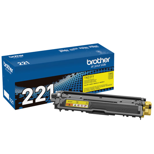 Brother TN221 Original Yellow Toner Cartridge