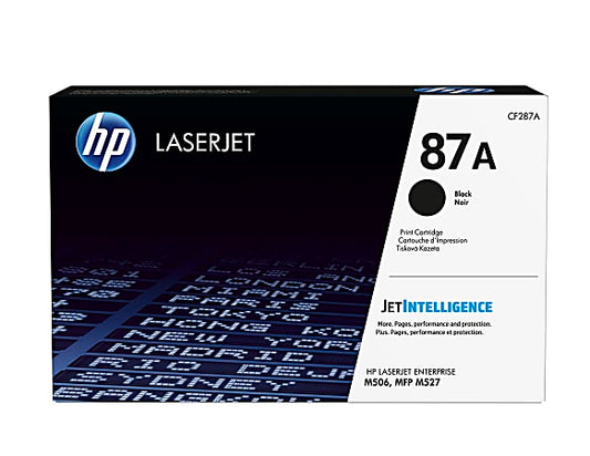 HP 87A CF287A Original Black Toner Cartridge