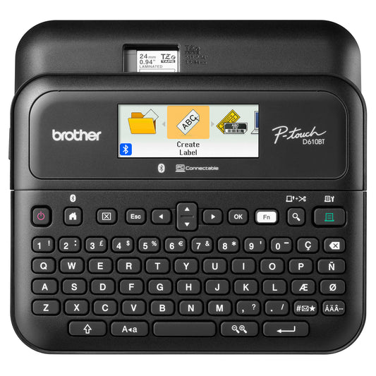 BROTHER LABEL MAKER PTD610BT PC CONNECTABLE