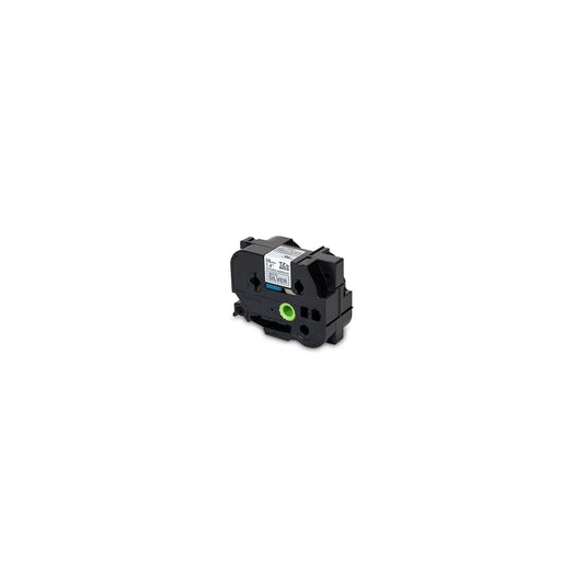 BROTHER P-TOUCH TAPE TZES961 BLACK/MATTE SILVER 36MM