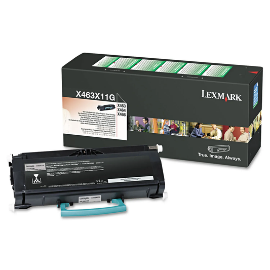 Lexmark X463X11G Original Black Toner Cartridge High Yield