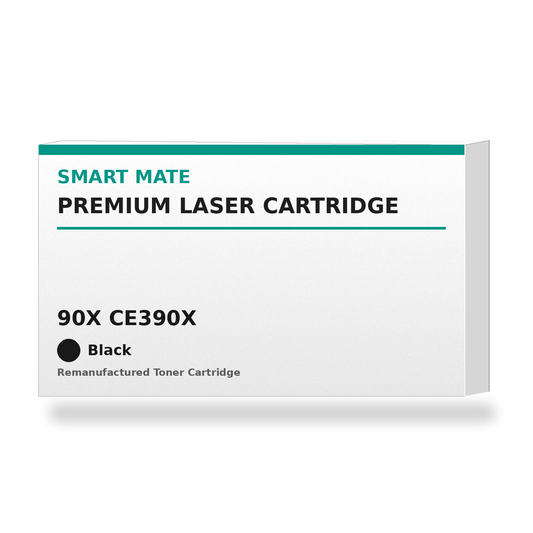Smart Mate HP 90X CE390X Remanufactured Black Toner Cartridge High Yield