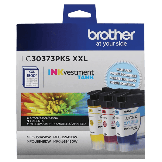 Brother LC3037 Original Cyan/Magenta/Yellow Ink Cartridge High Yield