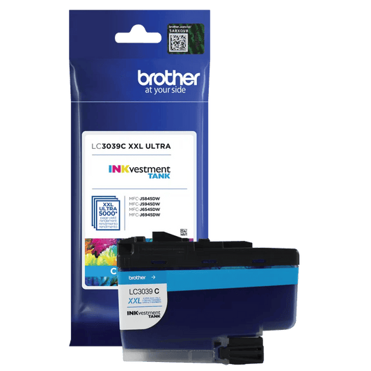 Brother LC3039 Original Cyan Ink Cartridge Ultra High Yield