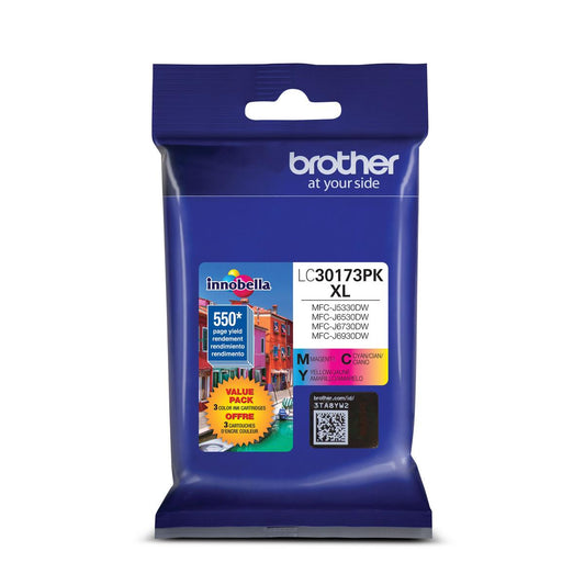 Brother LC3017 Original Cyan/Magenta/Yellow Ink Cartridge High Yield