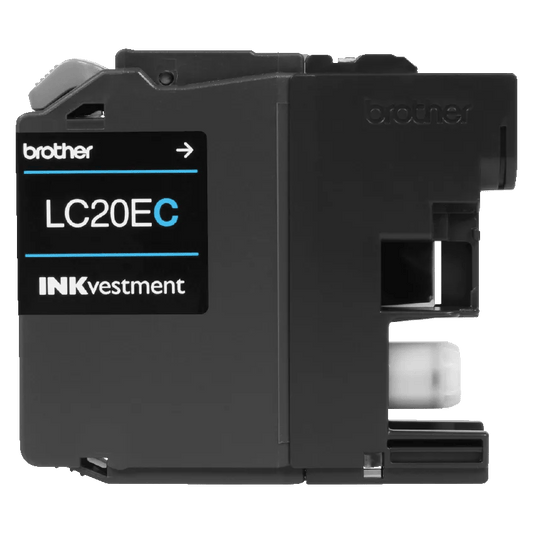 Brother LC20E Original Cyan Ink Cartridge High Yield