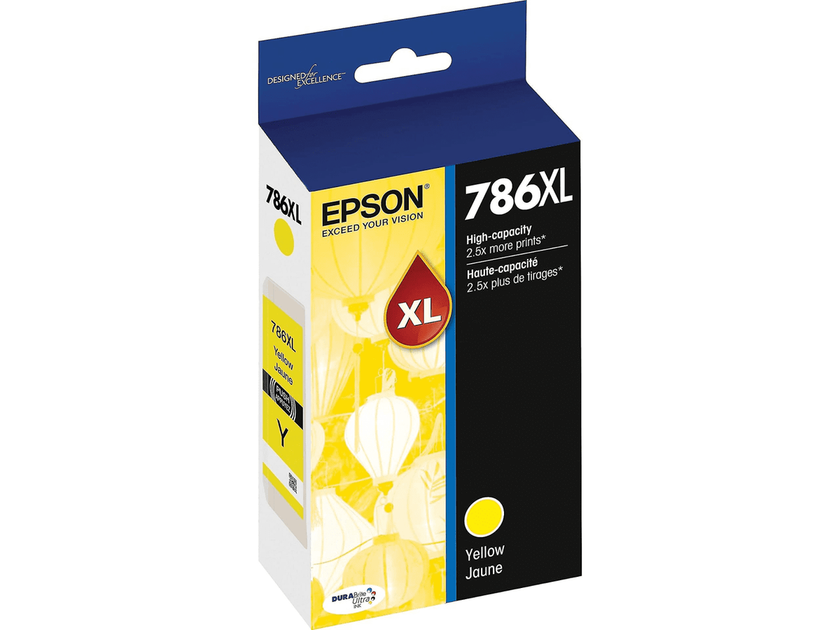 Epson T786XL High Yield Original Yellow Ink Cartridge