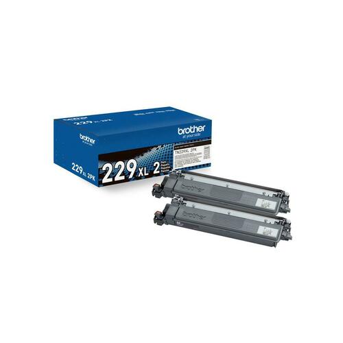Brother TN229XL Original Black Toner Cartridge 2 PACK