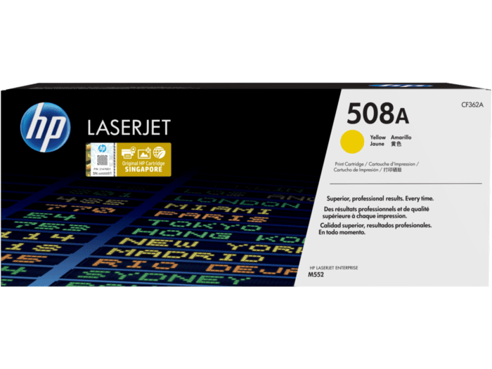 HP 508A CF362A Original Yellow Toner Cartridge