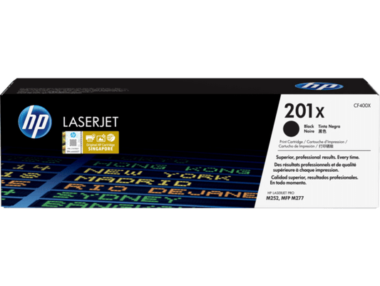 HP 201X CF400X Original Black Toner Cartridge High Yield