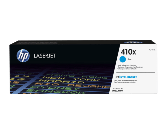 HP 410X CF411X Original Cyan Toner Cartridge High Yield