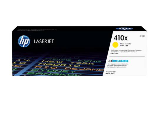 HP 410X CF412X Original Yellow Toner Cartridge High Yield