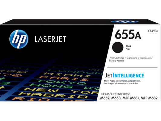 HP 655A CF450A Original Black Toner Cartridge