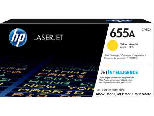 HP 655A CF452A Original Yellow Toner Cartridge