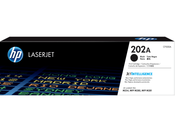 HP 202A CF500A Original Black Toner Cartridge