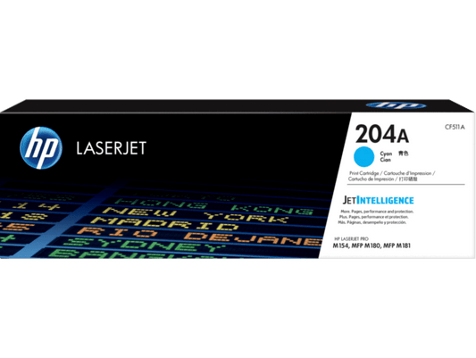HP 204A CF511A Original Cyan Toner Cartridge