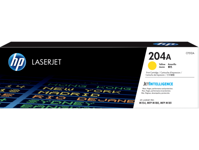 HP 204A CF512A Original Yellow Toner Cartridge