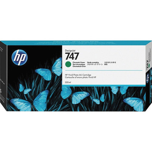 HP INKJET 747 CHROMATIC GREEN (P2V84A) DJ Z6/Z9/Z9+ 300ML