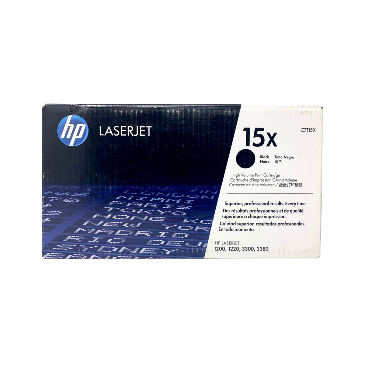 HP 15X Original Black Toner Cartridge High Yield (C7115X)