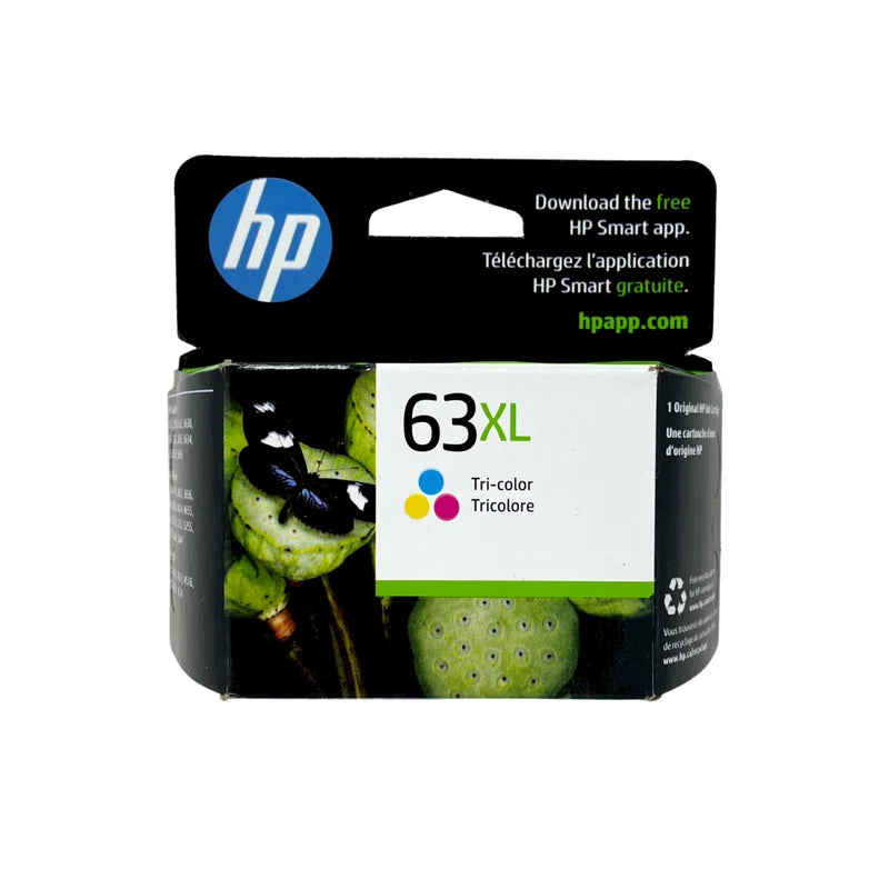 HP 63XL Original Tricolor Ink Cartridge (F6U63AN)