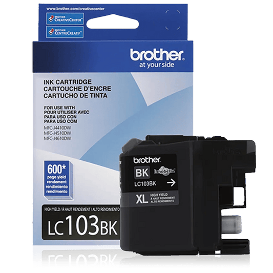 Brother LC103 Original Black Ink Cartridge High Yield