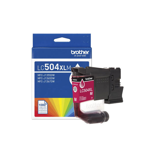 Brother LC504XL Original Magenta Ink Cartridge High Yield