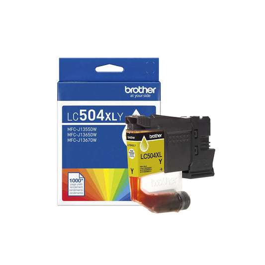 Brother LC504XL Original Yellow Ink Cartridge High Yield