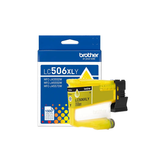 Brother LC506XL Original Yellow Ink Cartridge High Yield