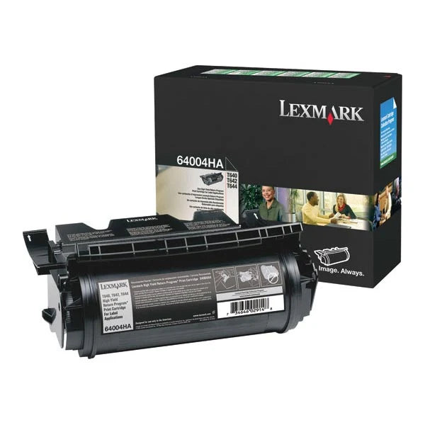 LEXMARK TONER 64004HA BLACK HY T640/642/644 21K