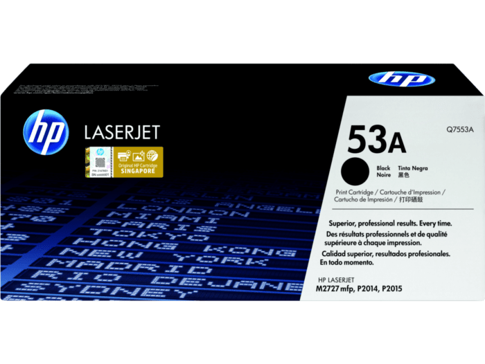 HP 53A Q7553A Original Black Toner Cartridge