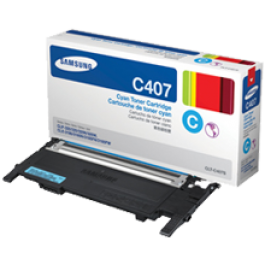 Samsung CLTC407S Original Cyan Toner Cartridge (SU001A)