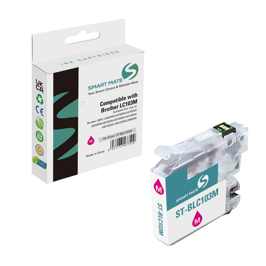 Smart Mate Compatible Brother LC103 Magenta Ink Cartridge