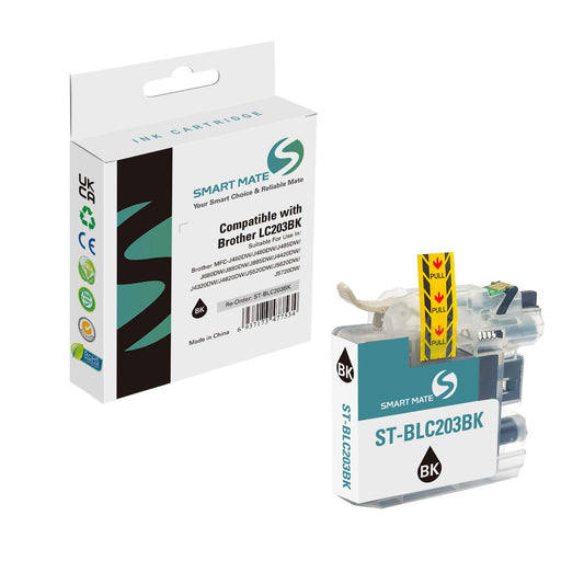 Smart Mate Compatible Brother LC203 Black Ink Cartridge