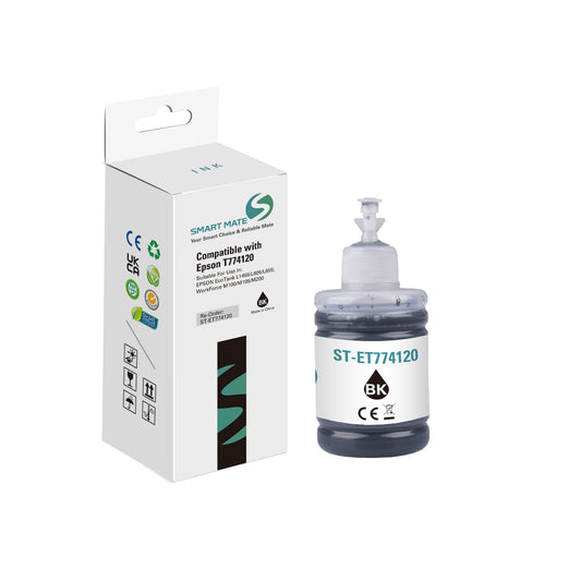 Smart Mate Compatible Epson T7741 Black Ink Cartridge (T7741BK)