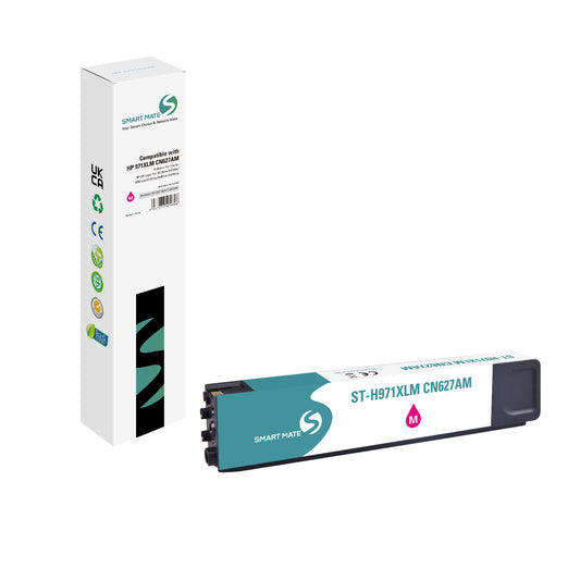 Smart Mate Compatible HP 971XL Magenta Ink Cartridge High Yield (CN627AN)