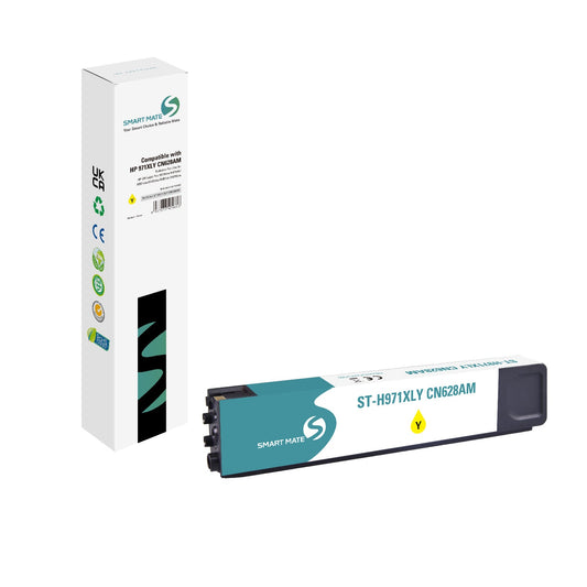 Smart Mate Compatible HP 971XL Yellow Ink Cartridge High Yield (CN628AN)