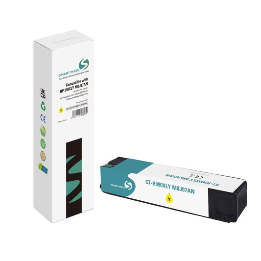 Smart Mate Compatible HP 990XL Yellow Ink Cartridge High Yield (M0J97AN)