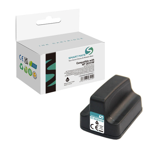 Smart Mate Compatible HP 02 C8721WN Black Ink Cartridge