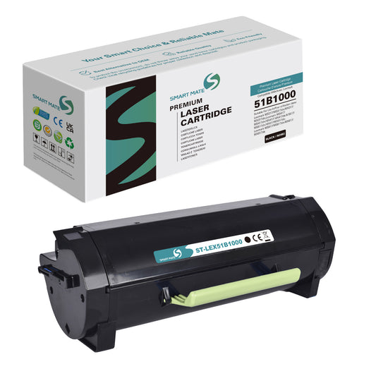 Cartouche de toner noire reconditionnée Smartmate 51B1000