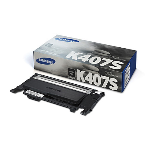 Samsung CLTK407S Original Black Toner Cartridge (SU134A)