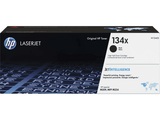 HP 134X W1340X Original Black Toner Cartridge High Yield