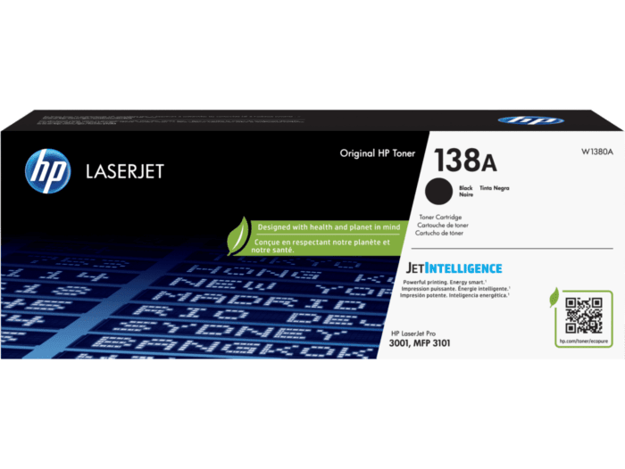 HP 138A W1380A Original Black Toner Cartridge
