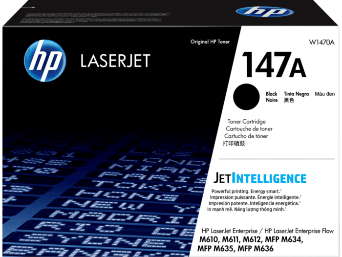 HP 147A W1470A Original Black Toner Cartridge