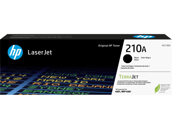 HP 210A W2100A Original Black Toner Cartridge