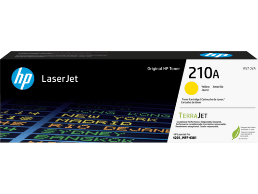 HP 210A W2102A Original Yellow Toner Cartridge