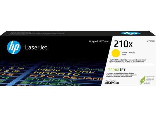 HP 210X W2102X Original Yellow Toner Cartridge High Yield