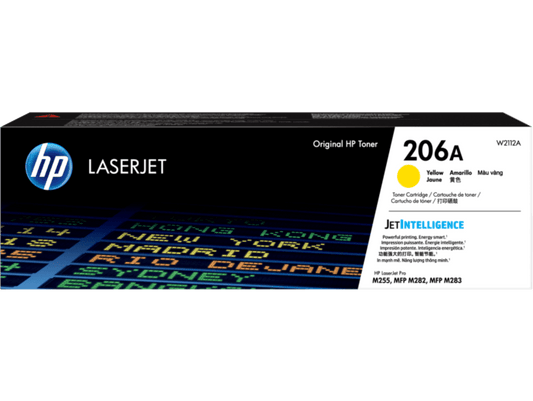 HP 206A W2112A Original Yellow Toner Cartridge